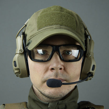 Ops-Core AMP Connectorized Headset | 3D Hear-Through for Situational Awareness